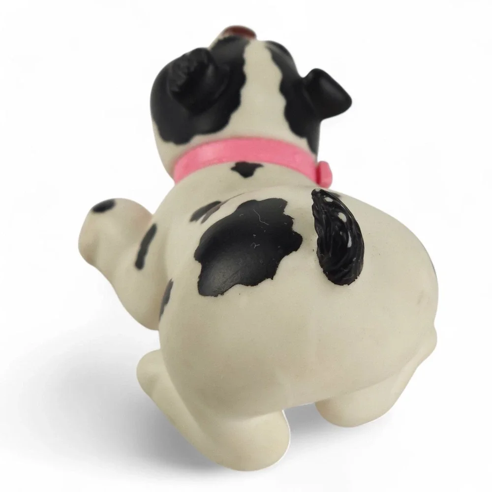 Vintage 1993 Hasbro Puppy Surprise Funtime Dalmatian Dog Figure Vinyl Toy Rare